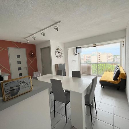 Appartement Devant La Mer + Parking Le Grau-du-Roi Buitenkant foto