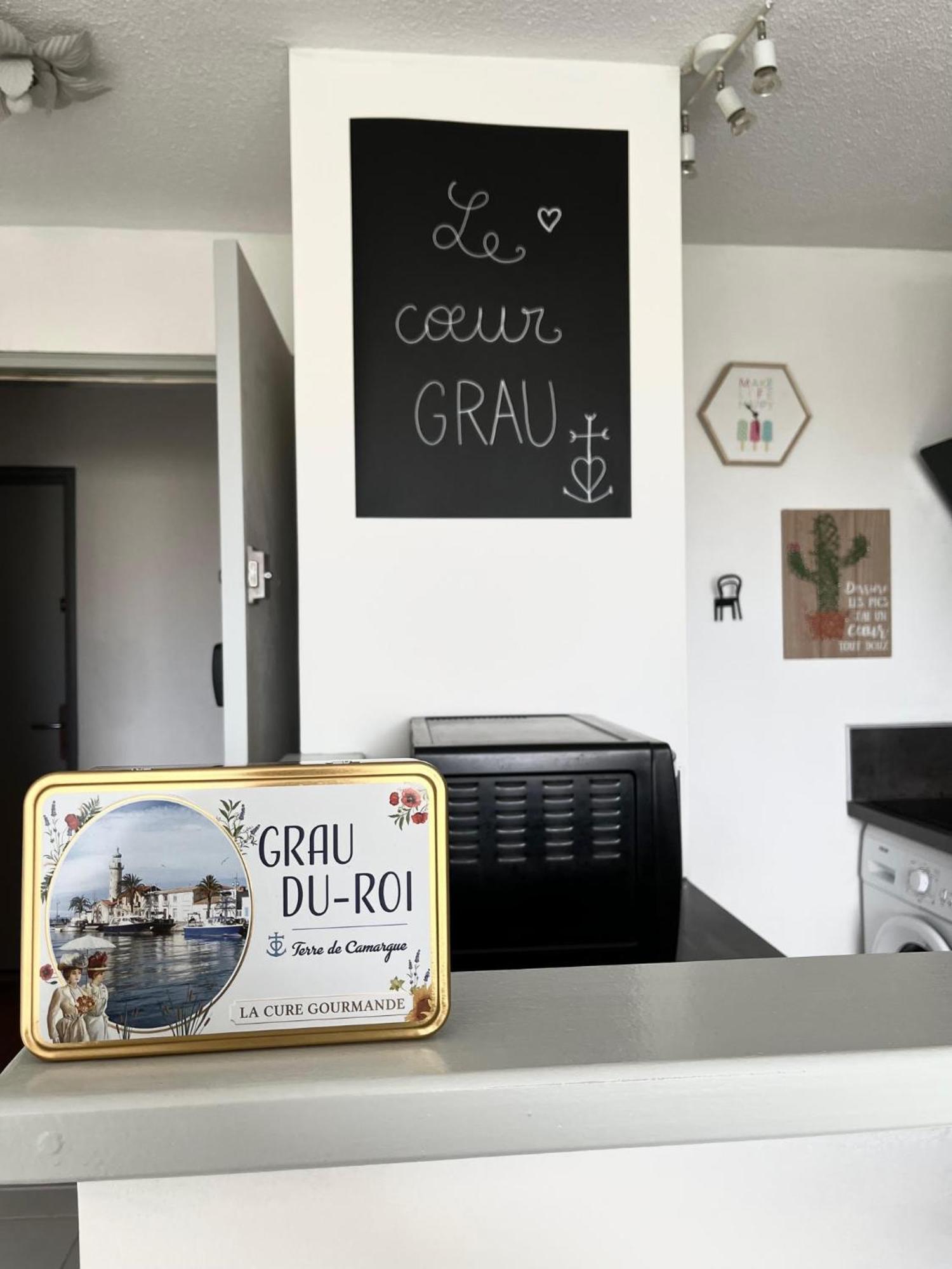 Appartement Devant La Mer + Parking Le Grau-du-Roi Buitenkant foto